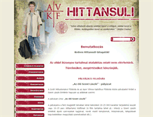 Tablet Screenshot of hittansuli.hu